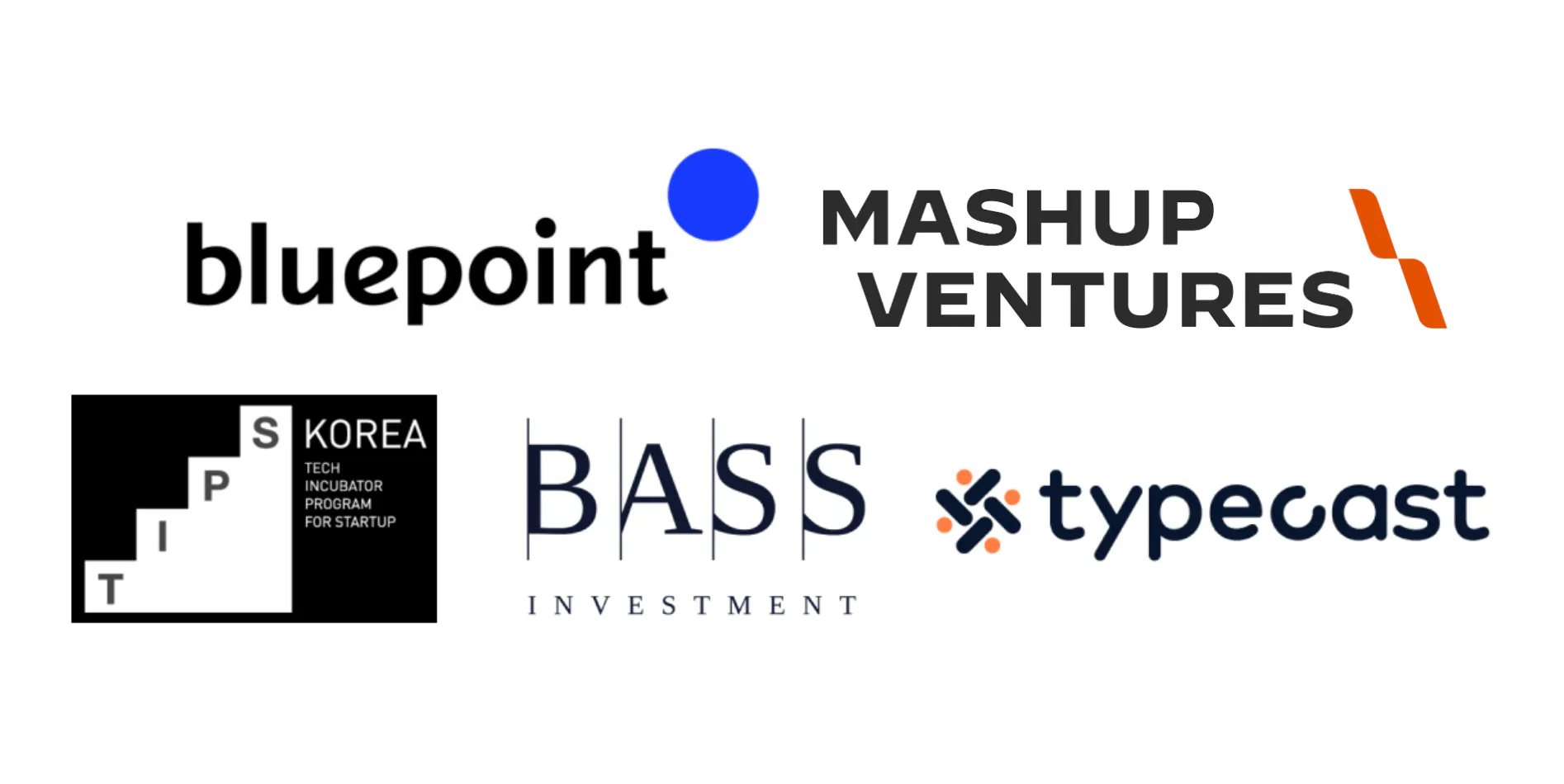 매시업 벤처 로고, 베이스, 유형 및 투자
