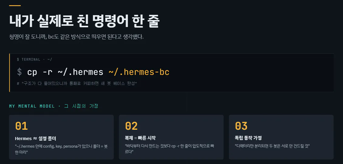 한국 웹사이트의 홈페이지