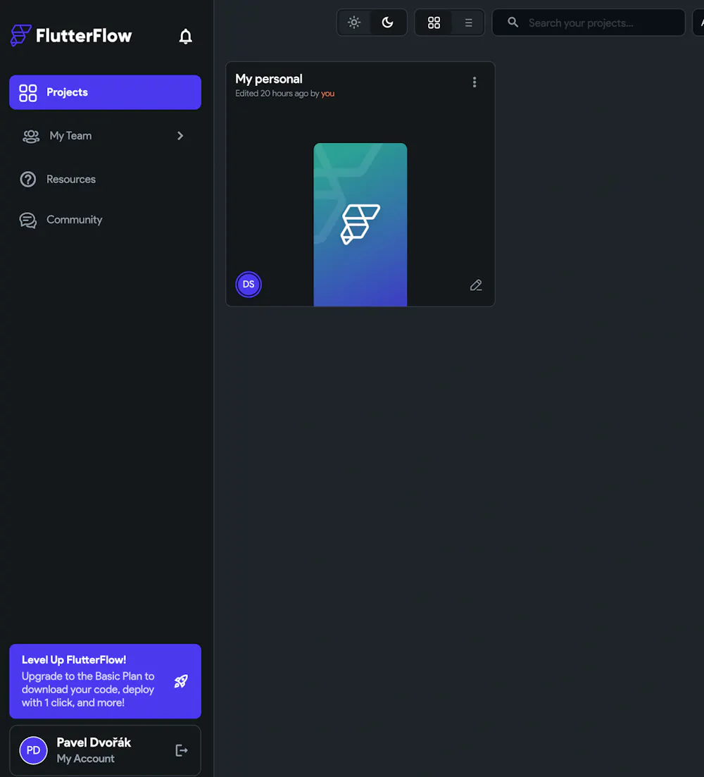 Can't access my project - issue not solved