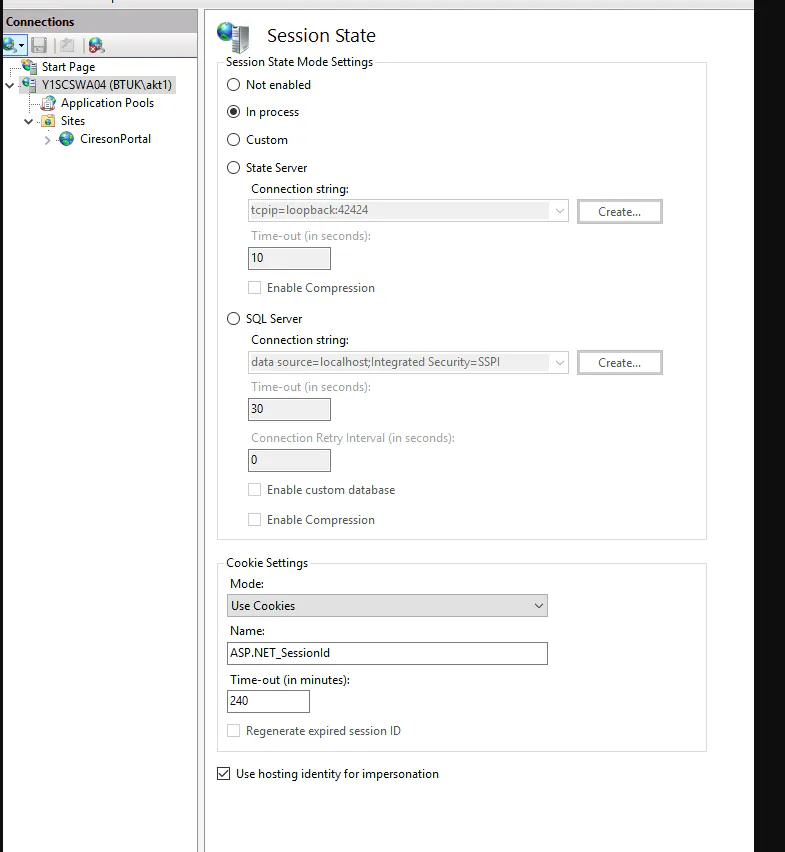 100% CPU usage - Web server