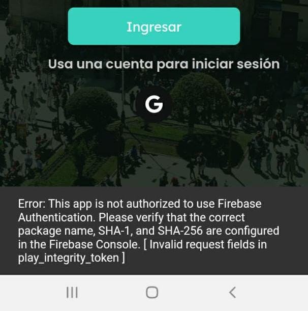 App not authorized to use Firebase Authentication but working fine