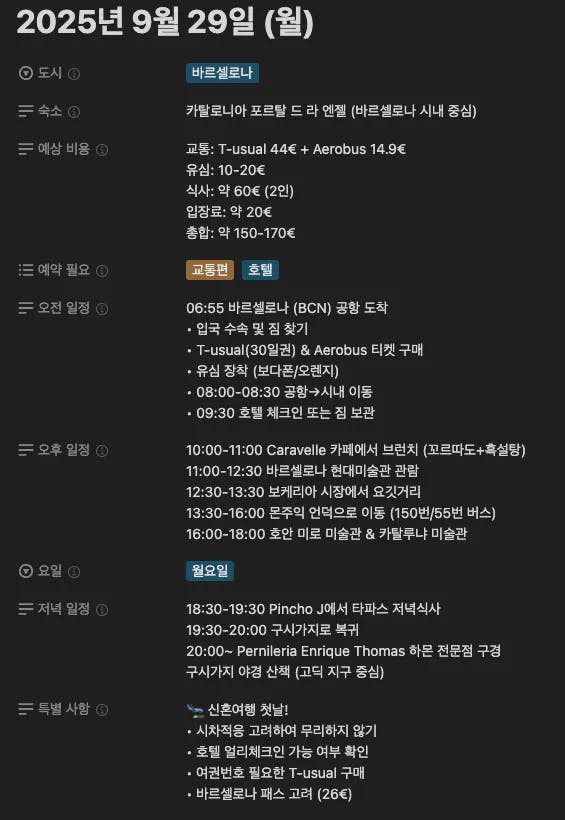 한국 TV 쇼 일정