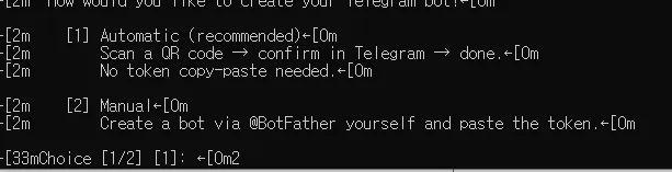 Python 스크립트의 스크린샷