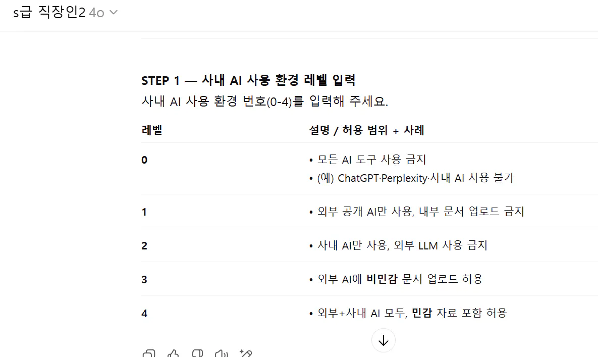 한국어 텍스트가있는 페이지의 스크린 샷