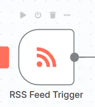 RSS 피드 트리거 르