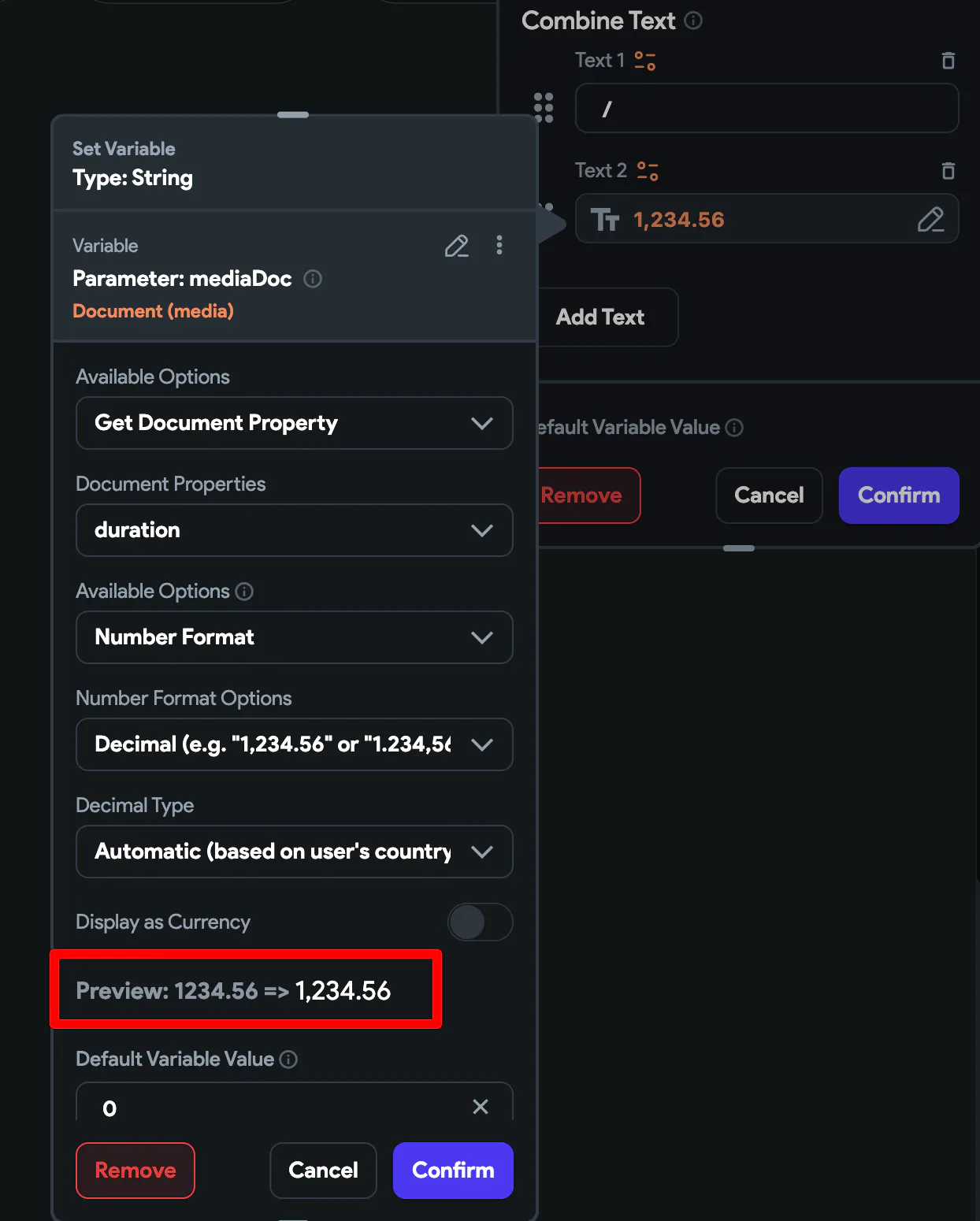 Number Format Red Screen Bug