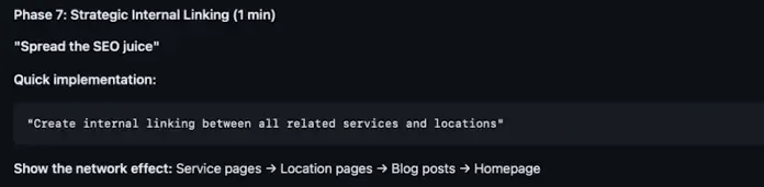 검은 배경이있는 웹 사이트의 스크린 샷
