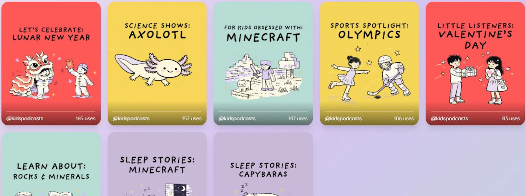 Kids Podcast Updates