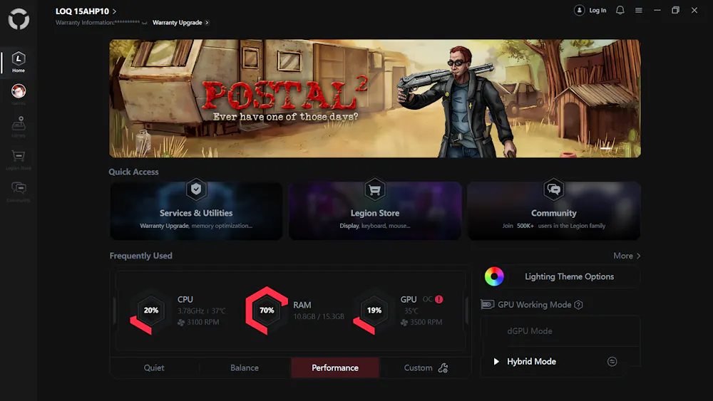 Latest LegionSpace update is UNACCEPTABLE!