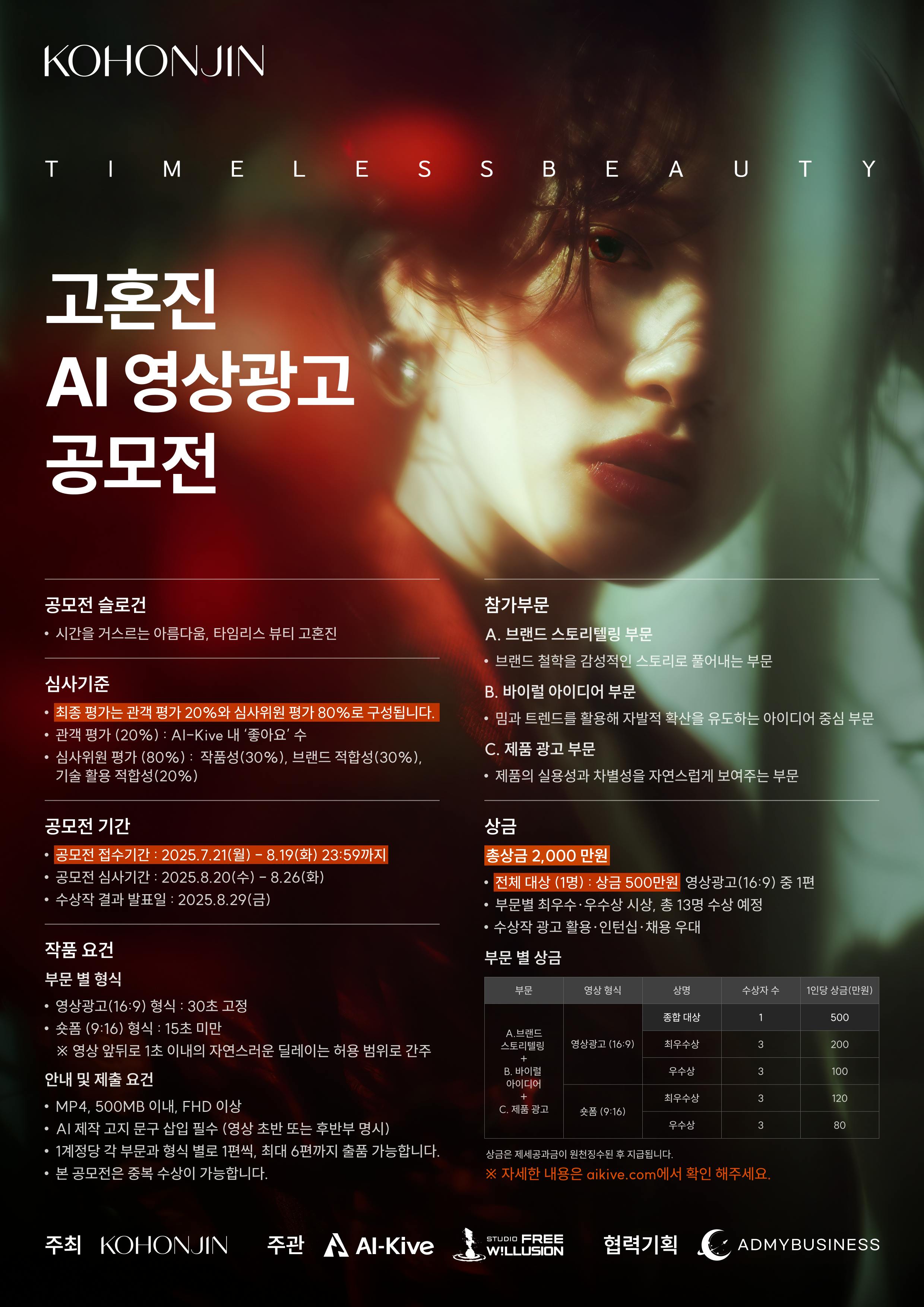 Boonin의 AI Beauty를위한 포스터