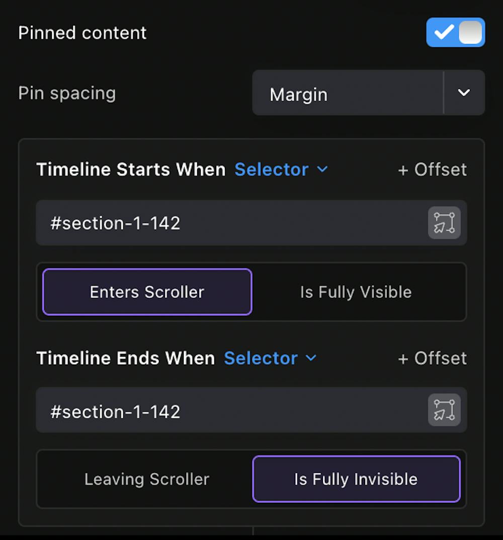 Pin on sections