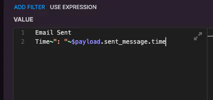 Expression for multi line result in Xano