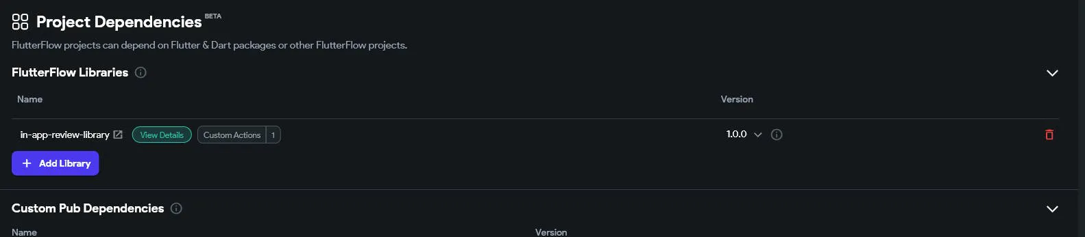 Integrating in app review plugin