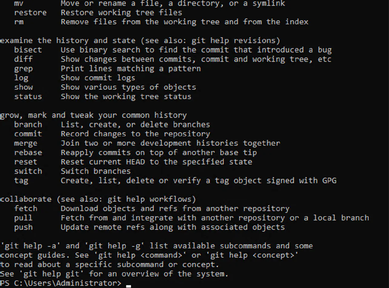 텍스트가있는 검은 색 화면의 스크린 샷