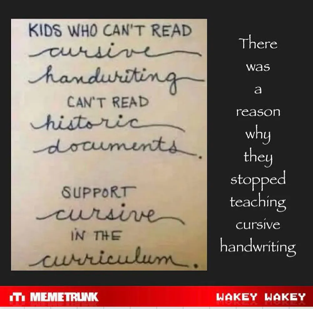 CURSIVE HANDWRITTING