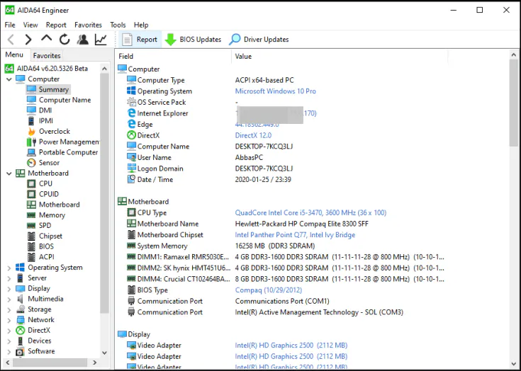 AIDA64 Extreme Engineer Product Key Download