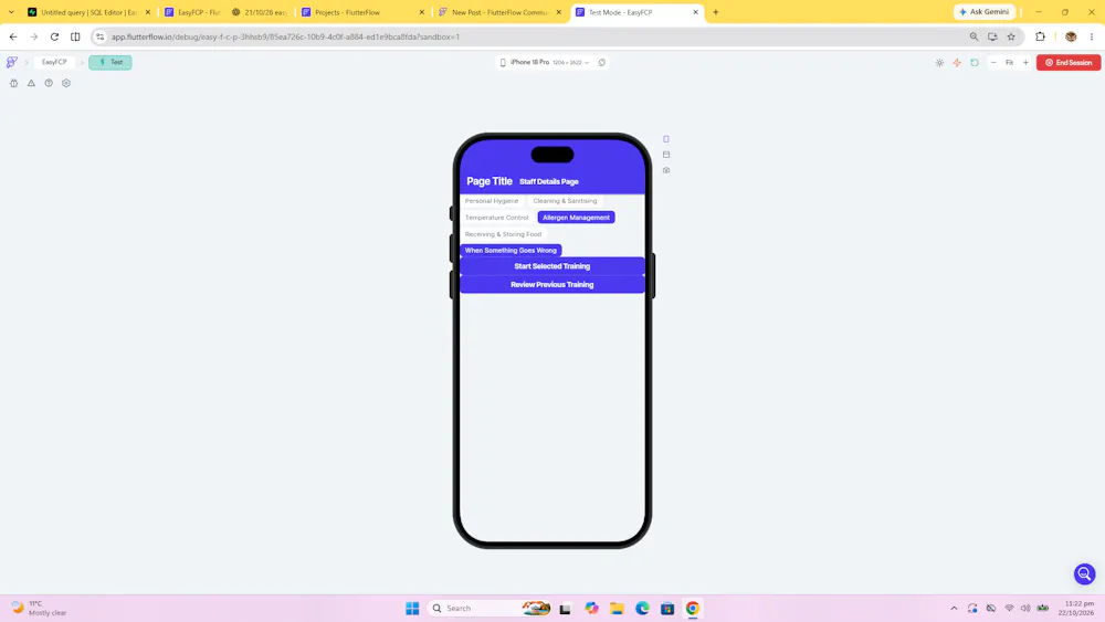 AppBar Back Arrow Missing Despite Being Enabled — Navigation Issue