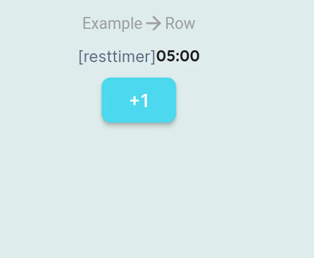 increment/decrement timer