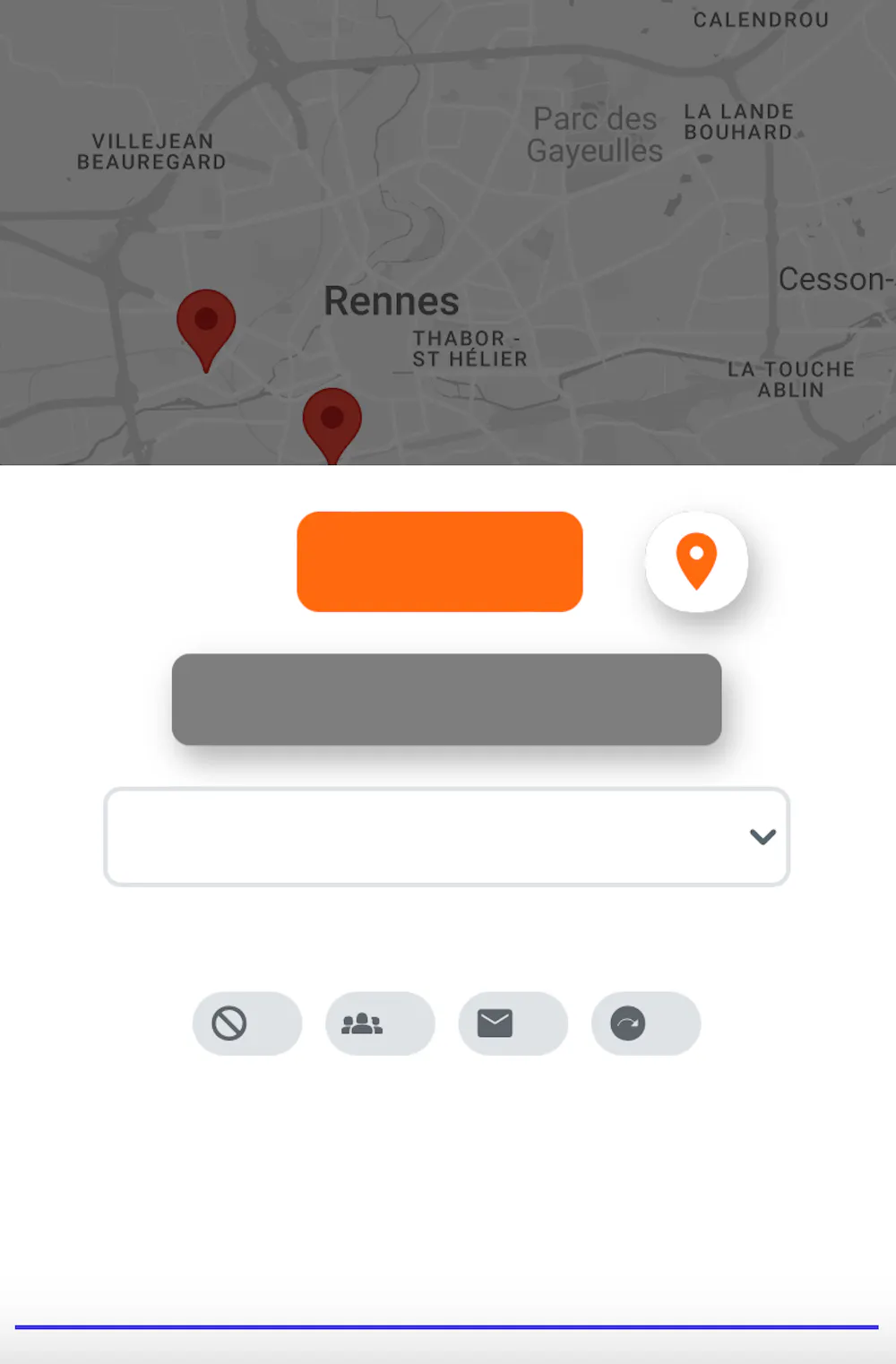 Problem in test mode