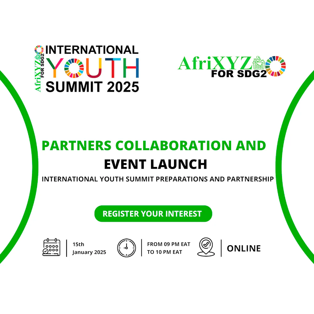 Invitation to Partner for the International Youth Summit & Community ...