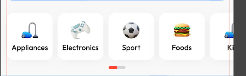 Card Menu Carousel