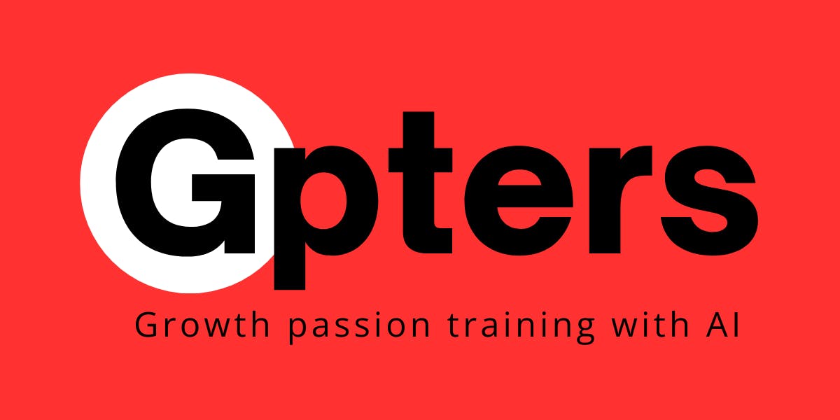 GPTERS AI와의 성장 열정 훈련