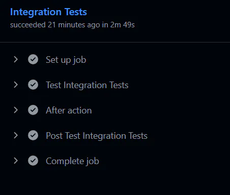 I released a composite Action on GitHub Marketplace for running the ...