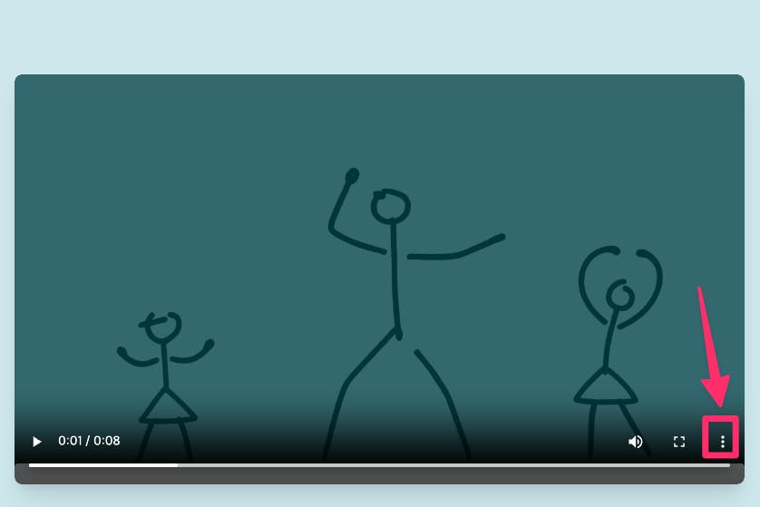 남자와 여자의 그림이있는 YouTube 비디오