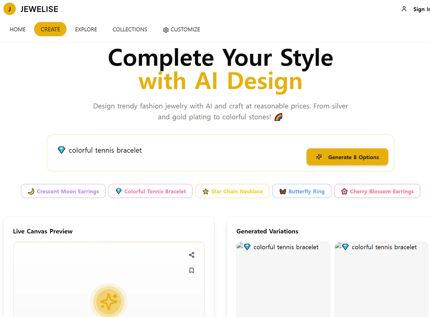 AI 디자인으로 스타일을 완성하십시오