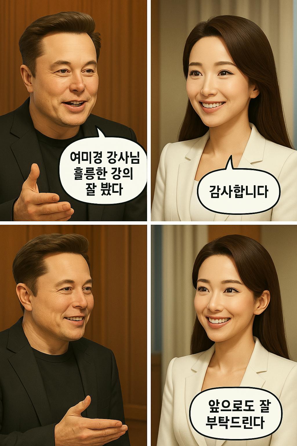 한국의 엘론 머스크와 김정장