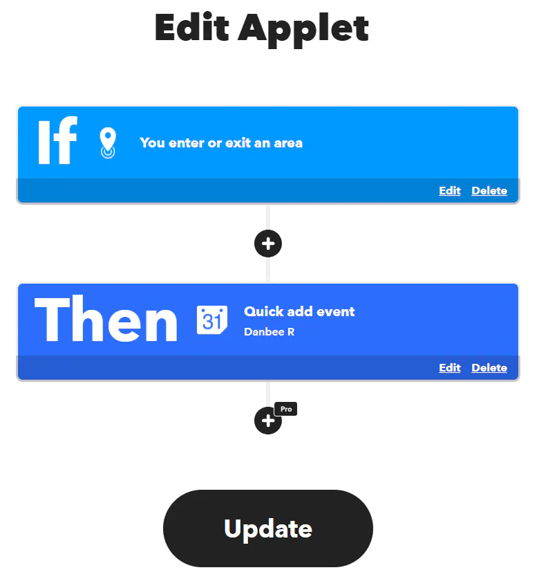 애플릿 편집 - iOS 및 Android에서 앱 편집 방법
