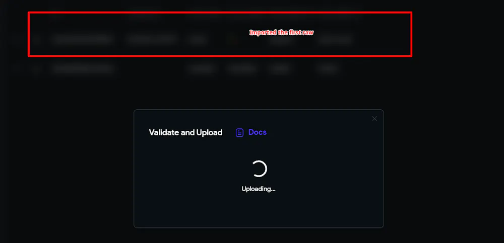 CSV and documents import error