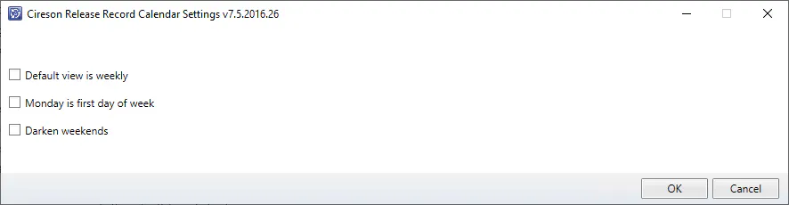 Install: Release Calendar