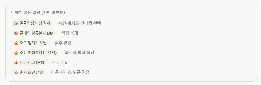 흰색 바탕에 한국어 단어 목록