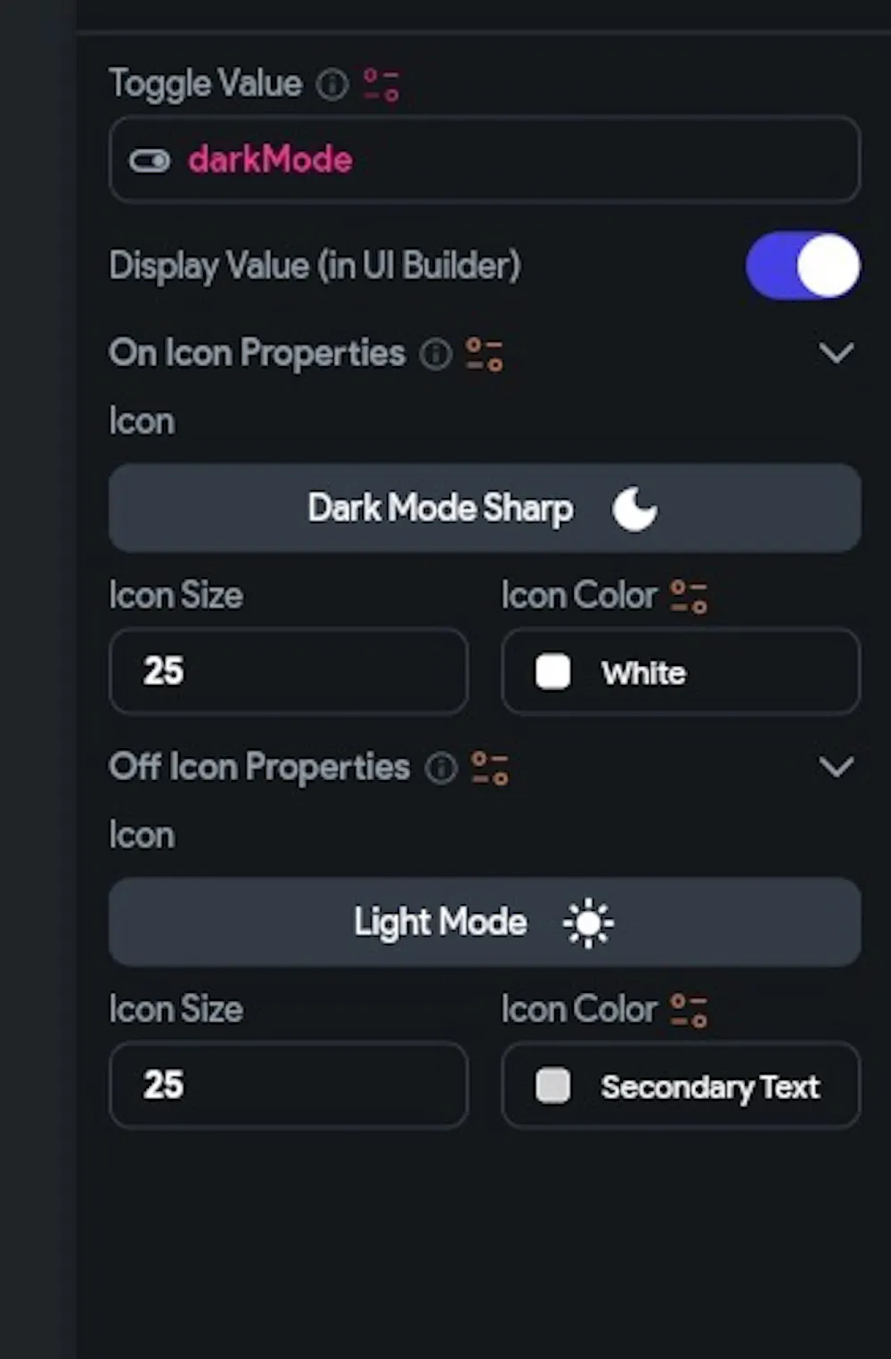 Can't seem to get a repeatable darkmode toggle using this action on a ...