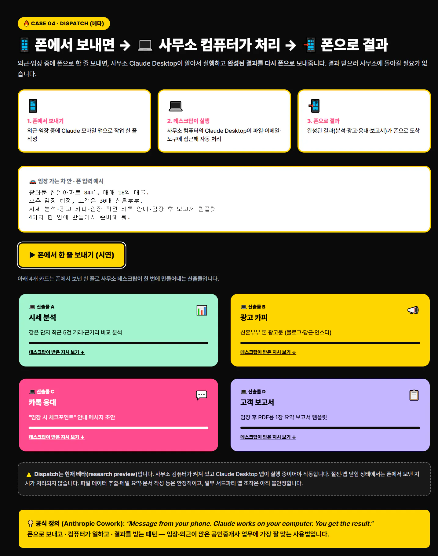 한국 웹사이트의 홈페이지