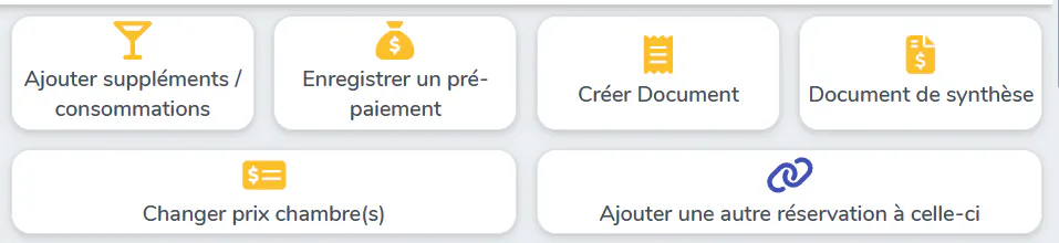 Nouvelle page réservations (réservation simple)