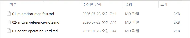 다양한 유형의 정보가 포함된 스프레드시트의 스크린샷