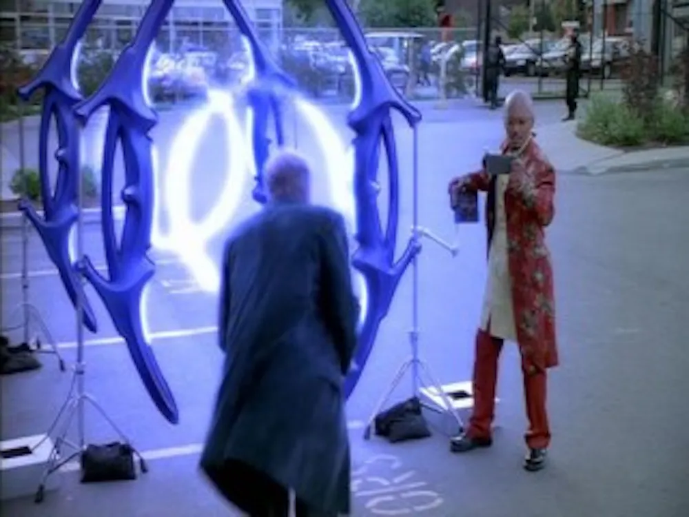 Technology from a movie or a TV show.