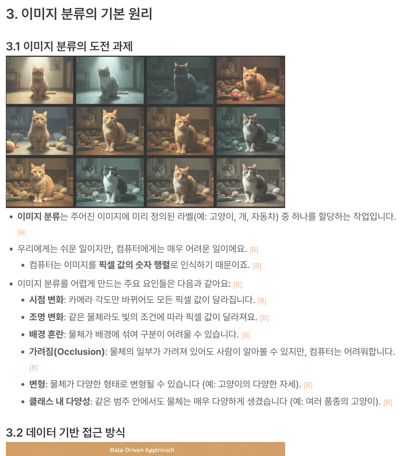 고양이 사진을 만드는 방법에 대한 한국어 튜토리얼