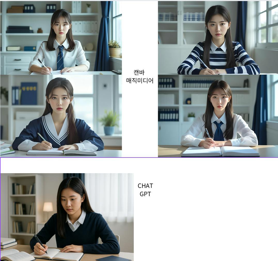 소녀가 책상에 앉아 편지를 쓰고 있습니다