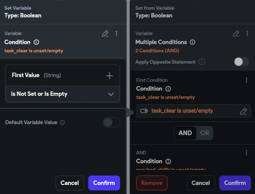 Button disable options aren't working
