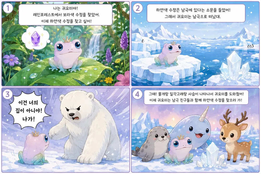 한국 북극곰과 북극곰 - 스크린샷 미리보기 이미지