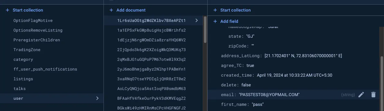 i want Filter product List from Firebase