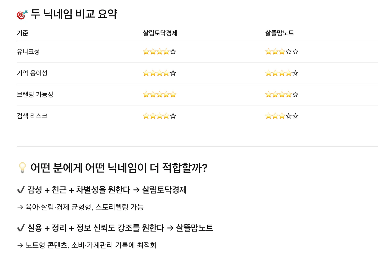 한국어 단어가 포함된 페이지의 스크린샷