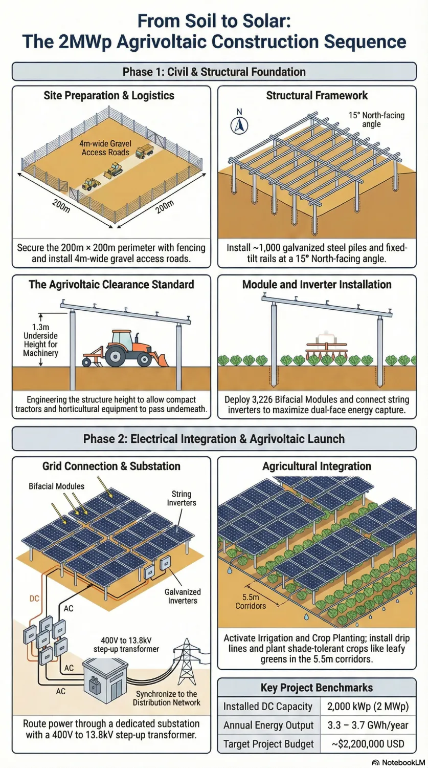 Solar PV + Agrivoltaics are feasible
