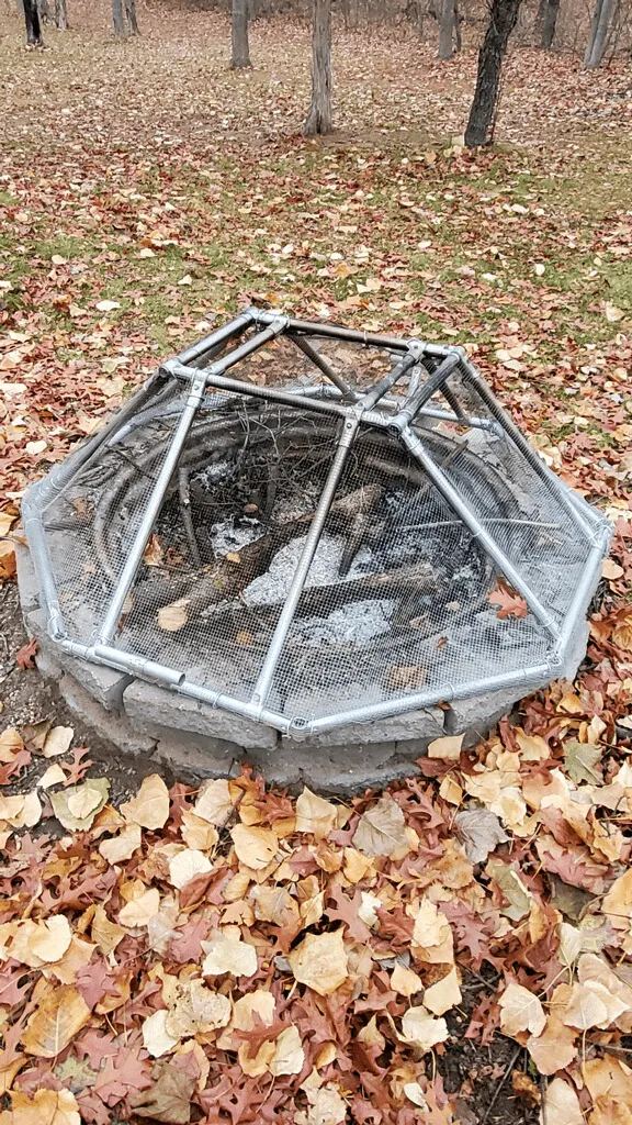 Wanted to share a couple of photos of the fire pit...