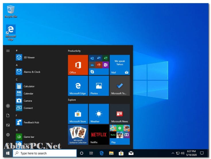 Windows 10 Pro Free Download Updated 2020