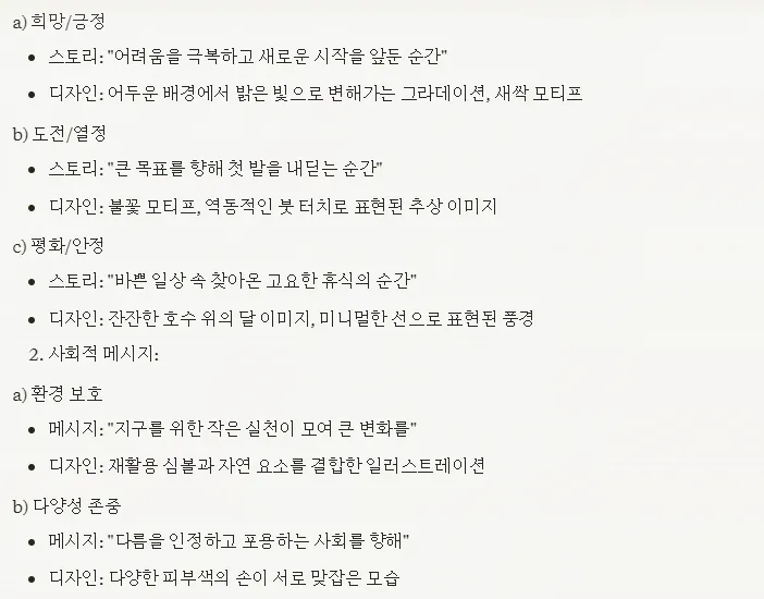 종이에 적힌 한국어 단어 목록