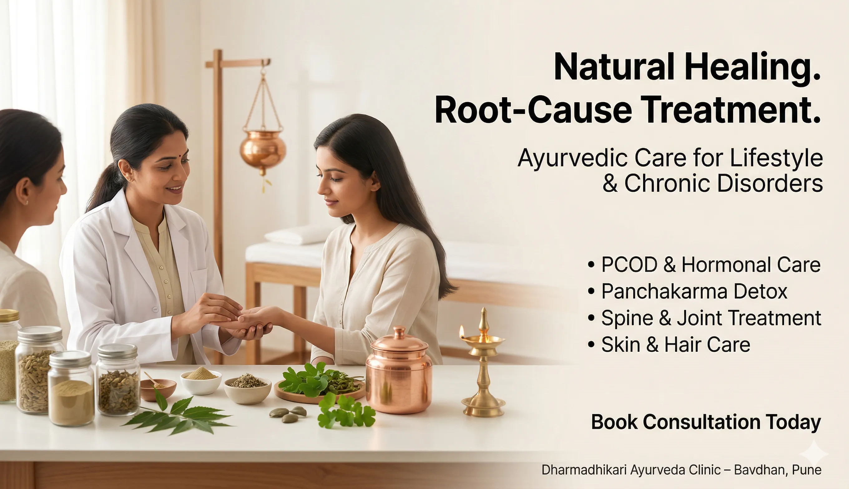 Dharmadhikari Ayurveda Clinic in Bavdhan, Pune